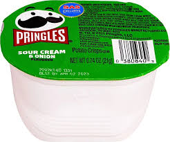 PRINGLES SOUR CREAM N ONION FLAVOURED 21G