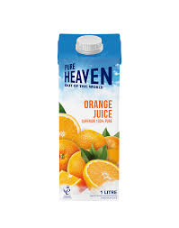 PURE HEAVEN ORANGE JUICE 1L
