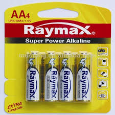 RAYMAX SUPER POWER ALKALINE AA4 LR6 AM3 1.