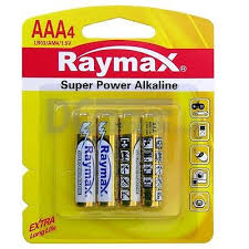 RAYMAX SUPER POWER ALKALINE AA4 LRO3/AM4/1