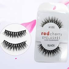 RED CHERRY EYELASHES BLACK 155