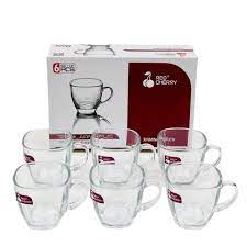 RED CHERRY MUG 6PCS
