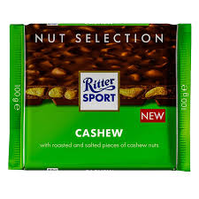 RITTER SPORT CASHEW 100G
