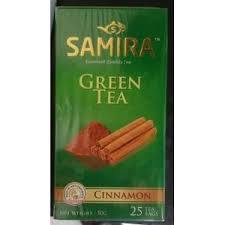 SAMIRA GREEN TEA CINNAMON 25BAGS