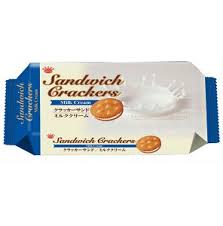 SANDWICH CRACKERS MILK CREAM 140G
