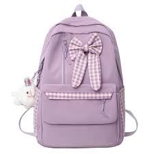 SCHOOL BAG WITH BOW TIE