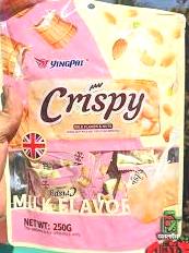 SHAREX CRISPY N CRUNCHY MILK N STAWB.