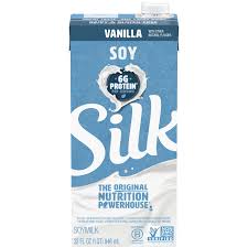 SILK SOYMILK VANILLA 946ML