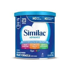 SIMILAC ADVANCE 012 MONTHS  INFANT FORM.