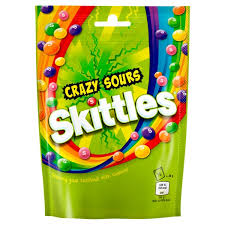SKITTLES CRAZY SOURS 100G