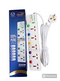 SMART ENGLAND 5 WAY EXTENSION SOCKET