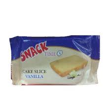 SNACK TIME CAKE SLICE VANILLA 50G