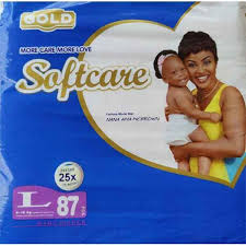 SOFTCARE GOLD BABY DIAPER SMALL 105PCS