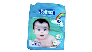SOFTRUX BABY DIAPER 50PCS