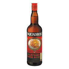 SQUADRON BLENDED DARK RUM 70CL