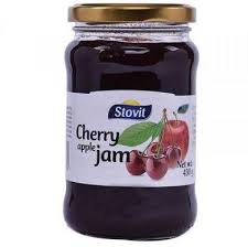 STOVIT CHERRY APPLE JAM 430G
