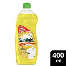 SUNLIGHT LEMON DISHWASHING LIQUID 400ML