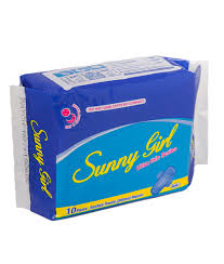 SUNNY GIRL SANITARY PAD 10PAD
