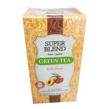 SUPER BLEND GREEN TEA WITH PEACH
