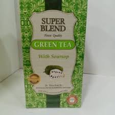 SUPER BLEND GREEN TEA WITH SOURSOP