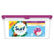 SURF 3 IN 1 CAPSULES COCONUT BLISS 382G