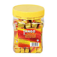 TANGO MILK CHOC WITH HAZELNUT CHIPS.7.5G