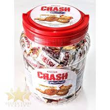 TAYAS CRASH CRUNCHY PEANUT N CARMEL 1000G