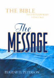 THE MESSAGE BIBLE