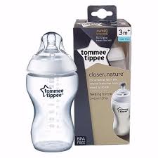 TOMMEE TIPPEE FEEDING BOTTLE 3M+ 340ML MED