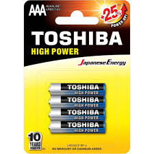 TOSHIBA ALKALINE AAA  LR03/1.5V