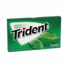 TRIDENT SPEARMINT 14 STICKS