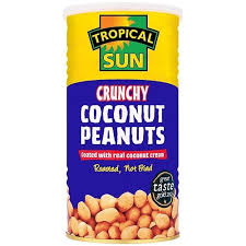 TROPICAL SUN CRUNCHY COCONUT PEANUTS 330G