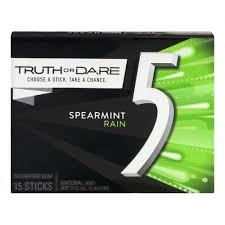 TRUTH OR DARE 5 SPEARMINT GUM
