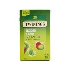 TWININGS APPLE N PEAR GREEN TEA