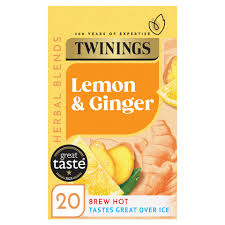 TWININGS LEMON N GINGER TEA