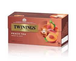 TWININGS OF LONDON PEACH TEA