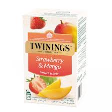 TWININGS STRAWBERRY N MANGO HERBAL TEA. 40G