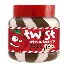 TWIST STRAWBERRY CHOCOLATE SPREAD 400G