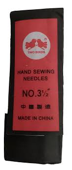 TWO BIRDS SEWING NEEDLE SMALL