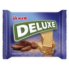 ULKER DELUXE WAFERS COCOA CREAM 39G