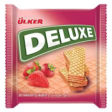 ULKER DELUXE WAFERS STRAWBERRY 39G