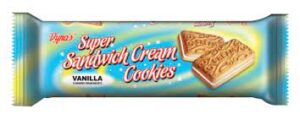 DYNAD SUPER SANDWISH VANILLA CREAM COOKIES 75G