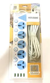 VICO ENGLAND 5 UNIVERSAL POWER OUTLETS