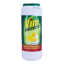 VIM MULTIPURPOSE SCOURER 500G LEMON FRESH