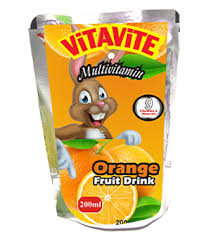 VITAVITE MULTIVITAMIN ORANGE FRUIT DRINK 200ML