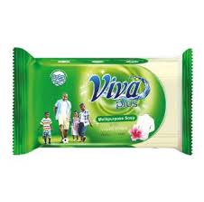 VIVA PLUS MULTIPURPOSE WHITE SOAP 250G
