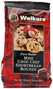 WALKERS MINI CHOC CHIP SHORTBREAD ROUND 12