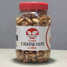 WHITE ROCK AGRO ROASTED CASHEW NUT CHILI 200G