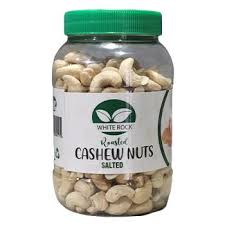 WHITE ROCK AGRO ROASTED SALTED CASHEW NUT 400G