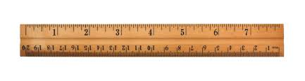 WOODEN RULER